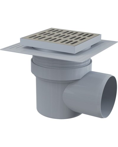 Душевой трап Alcaplast APV12 с решеткой Хром