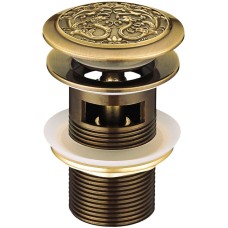 Донный клапан Lemark Jasmine LM6680B click-clack Бронза