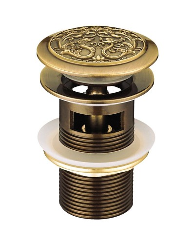 Донный клапан Lemark Jasmine LM6680B click-clack Бронза