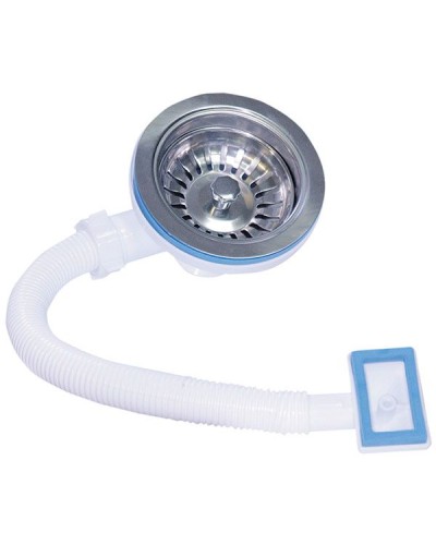 Выпуск для мойки Iddis 011UPS0i84 с переливом Хром