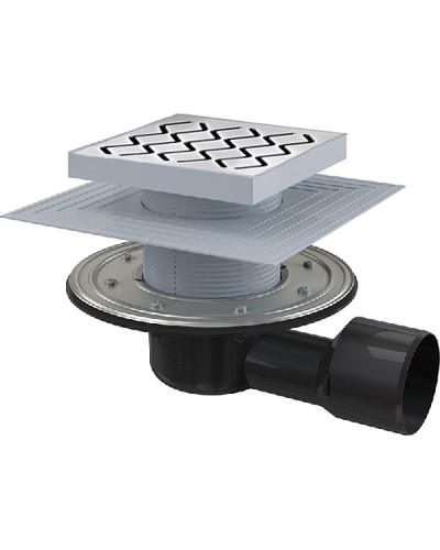 Душевой трап Ravak SN501 X01435 с решеткой Хром