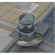 Душевой трап Ravak SN501 X01435 с решеткой Хром