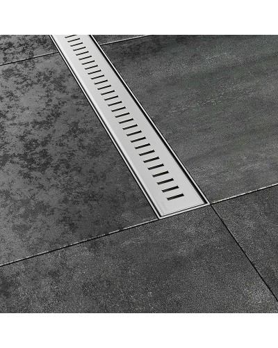 Душевой лоток Ravak Zebra 75 X01433 с решеткой Хром