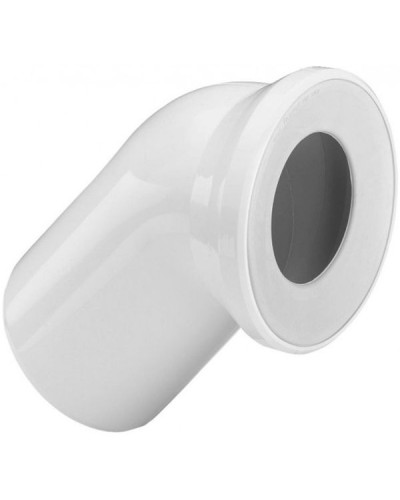 Отвод Viega 101718 45 градусов с манжетным уплотнением Белый