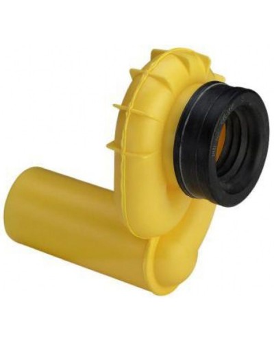 Сифон Viega 492465 с манжетным уплотнением и гидрозатвором Желтый