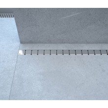 Душевой лоток Ravak 10° OZ 75 X01623 с решеткой Хром