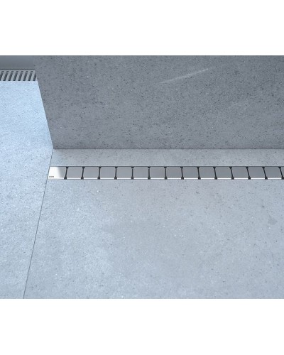 Душевой лоток Ravak 10° OZ 75 X01623 с решеткой Хром