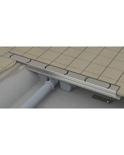 Душевой лоток Ravak Chrome OZ 75 X01621 с решеткой Хром