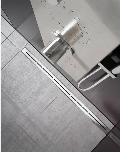 Душевой лоток Ravak Runway OZ 75 X01622 с решеткой Хром