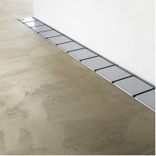 Душевой лоток Ravak 10° OZW 75 X01626 с решеткой Хром