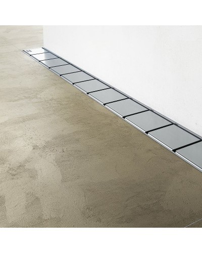 Душевой лоток Ravak 10° OZW 75 X01626 с решеткой Хром