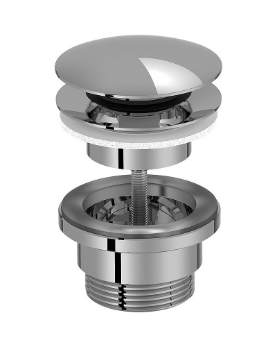 Донный клапан Jacob Delafon E30536-CP click-clack Хром