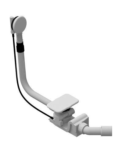 Слив-перелив Kaldewei 687772040001 полуавтомат Белый