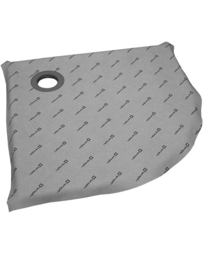 Душевая плита Radaway RadаDrain 89x89 полукруглая с решеткой