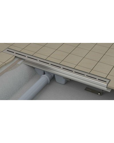 Душевой лоток Ravak Runway OZ 95 X01390 с решеткой Хром