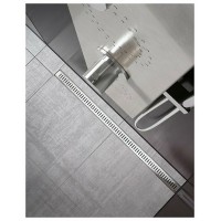 Душевой лоток Ravak Zebra OZ 105 X01393 с решеткой Хром