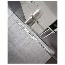 Душевой лоток Ravak Zebra OZ 105 X01393 с решеткой Хром