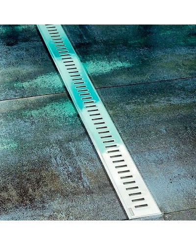 Душевой лоток Ravak Zebra OZ 105 X01393 с решеткой Хром