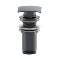 Донный клапан для раковины WONZON & WOGHAND, Темный графит (WW-88SS08-BGM)