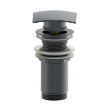 Донный клапан для раковины WONZON & WOGHAND, Темный графит (WW-88SS08-BGM)