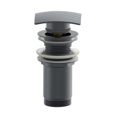 Донный клапан для раковины WONZON & WOGHAND, Темный графит (WW-88SS08-BGM)