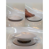 Донный клапан для раковины AltroBagno Beni aggiuntivi AltroBagnoPU070214UBiOp универсальный, белый матовый