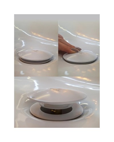 Донный клапан для раковины AltroBagno Beni aggiuntivi AltroBagnoPU070214UBiOp универсальный, белый матовый