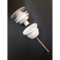 Донный клапан для раковины AltroBagno Beni aggiuntivi AltroBagnoPU070214UBiOp универсальный, белый матовый