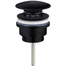 Донный клапан для раковины AltroBagno Beni aggiuntivi AltroBagnoPU070215UNe универсальный, черный матовый