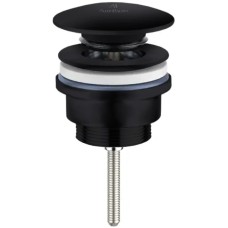 Донный клапан для раковины AltroBagno Beni aggiuntivi AltroBagnoPU070215UNe универсальный, черный матовый