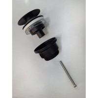 Донный клапан для раковины AltroBagno Beni aggiuntivi AltroBagnoPU070215UNe универсальный, черный матовый