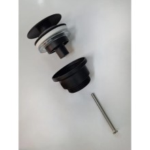 Донный клапан для раковины AltroBagno Beni aggiuntivi AltroBagnoPU070215UNe универсальный, черный матовый