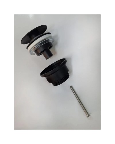 Донный клапан для раковины AltroBagno Beni aggiuntivi AltroBagnoPU070215UNe универсальный, черный матовый