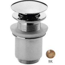 Донный клапан с системой "Клик-клак" и переливом  бронза Cezares CZR-SAT2-02