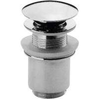 Донный клапан с системой "Клик-клак" и переливом хром Cezares CZR-SAT2-01