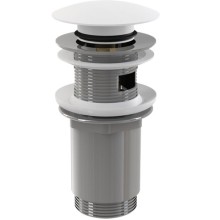 Донный клапан Alcaplast A392B Белый
