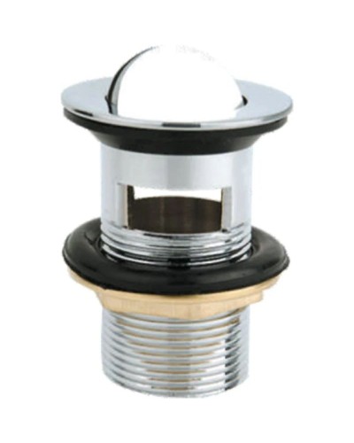 Донный клапан с системой "Клик-клак" и переливом BelBagno BB-PCU-05-CRM