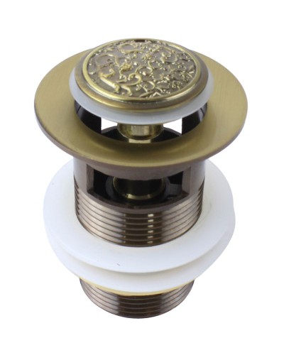 Донный клапан Bronze de Luxe Florence 21964 click-clack Бронза