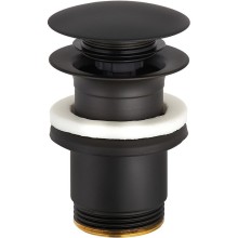 Донный клапан Kludi 1042639-00 click-clack Черный матовый