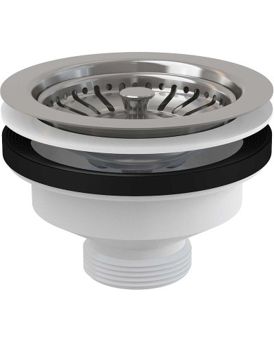 Выпуск для кухонной мойки Alcaplast A37 Нержавеющая сталь