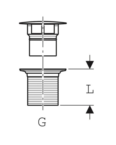 Выпуск без перелива Geberit 152.080.21.1