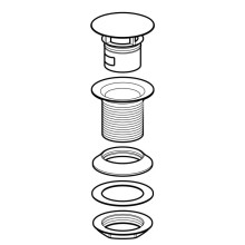 Выпуск без перелива Geberit 152.080.21.1