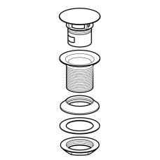 Выпуск без перелива Geberit 152.080.21.1