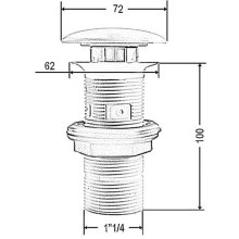 Донный клапан Artceram ACA038 38 00 click-clack Avio
