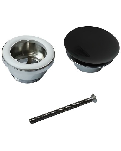 Донный клапан Artceram ACA038 03 00 click-clack Черный