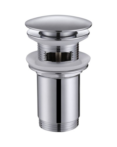 Донный клапан Abber AF0010 Click-Clack Хром