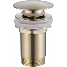 Донный клапан Abber AF0010G Click-Clack Золото матовое