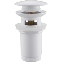 Донный клапан Abber AF0010W Click-Clack Белый