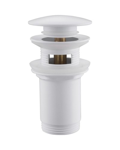 Донный клапан Abber AF0010W Click-Clack Белый