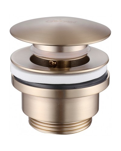 Донный клапан Abber AF0011G click-clack Золото матовое